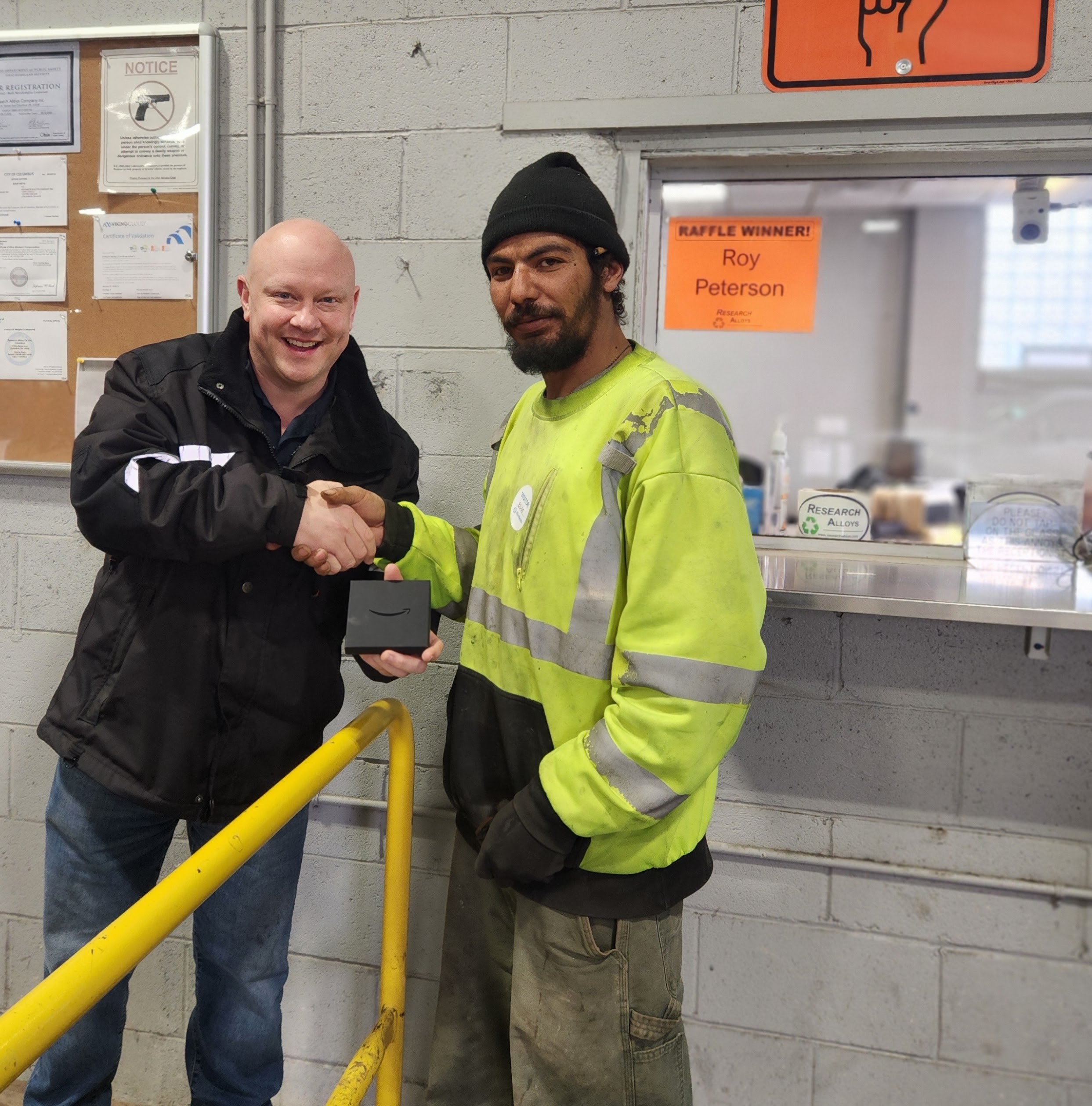 Raffle Program is a Hit!